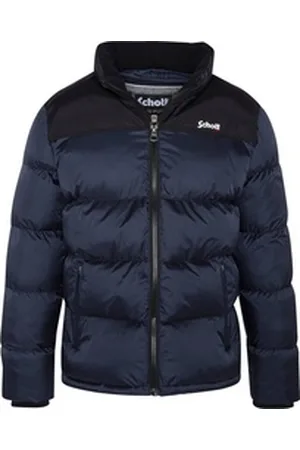 Schott NYC Steppjacke Unisex-Schnitt blau XS