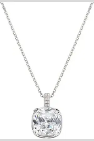 AMEN Kette mit Anhänger Kette Sterlingsilber Zirkonia D CLCK1QUBBBZ silberfarben