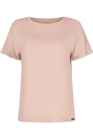Skiny Kurzarmshirt Night In Mix & Match Rundhalsausschnitt rosa 42