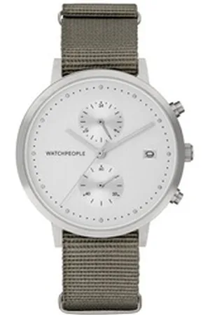 Watchpeople Multifunktionsuhr Cosmo Nato WP 047-03, flach, Datumsanzeige, Dual-Time, easy release Band
