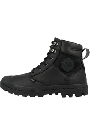Palladium Pampa Shield Waterproof+ Leather Unisex Erwachsene Stiefelette schwarz 36 EU