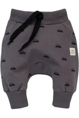 Pinókio Pumphose Haremshose Babyhose Autos gemustert » Schlupfhose (1-tlg) I LIKE MY CAR Patch grau 68