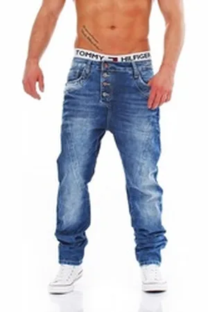 Cipo & Baxx Slim-fit-Jeans C-1170 Loose Waist Slim Leg Herren Jeans Hose W31/L34