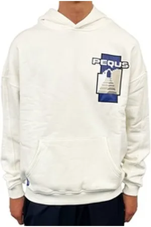 PEQUS Hoodie UTGS-Stairs-Graphic weiß M