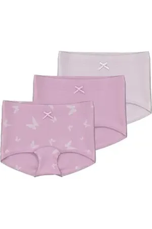 NAME IT Slip NMFTIGHTS 3P PINK BUTTERFLY rosa 110