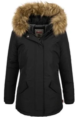 Lonsdale London Winterjacke Damen Winterjacke Kimmeridge schwarz 2XL