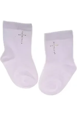 La Bortini Socken Baby Socken weiße Söckchen Strümpfe weiß, 0 Mon bis 12Jahren weiß 36-48Mon