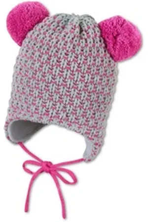 Sterntaler ® Strickmütze Bommelmütze Struktur (1-St) 49 cm