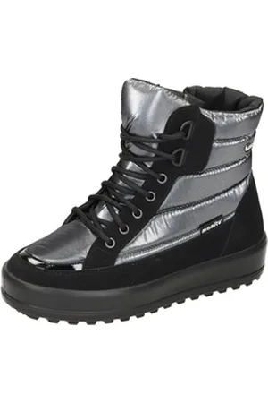 Manitu Snow Boots Winterstiefelette mit POLAR-TEX silberfarben 37 EU