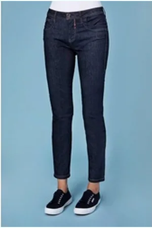 Blue Fire Stretch-Jeans NANCY rinse washed 1001.251 blau W26 / L32