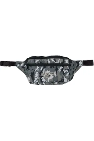 2Stoned Bauchtasche Reise-Hüfttasche Travel mit Stick für Erwachsene und Teenager, Größe XL, 33 cm breit und 14 cm hoch grau