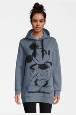 Course Kapuzenpullover Mickey Mouse Retro (1-tlg) blau M