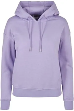 Urban classics Kapuzenpullover Damen Ladies Organic Hoody (1-tlg) lila 4XL