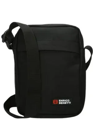 Enrico Benetti Umhängetasche Herren Crossbody Tasche (Schultertasche, kleine Herrentasche zum Umhängen), schwarz schwarz