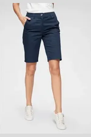 Aniston Bermudas im klassischen Stil blau 40