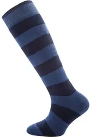 Ewers Kniestrümpfe Kniestrümpfe Blockringel (10-Paar) blau 19-22