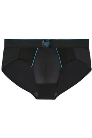 Hom Slip Sports Lab (1-St) Mini Slip / Unterhose - ohne Eingriff - Schnelltrocknend schwarz L