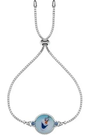 Disney Jewelry Silberarmband Mädchen-Armband 925er Silber 2 Kristall, Modern silberfarben