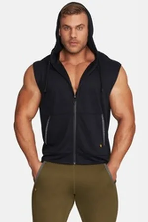 Golds gym APPAREL Hoodie DRAPER nachhaltige Materialien, atmungsaktiv, schnelltrocknend schwarz M