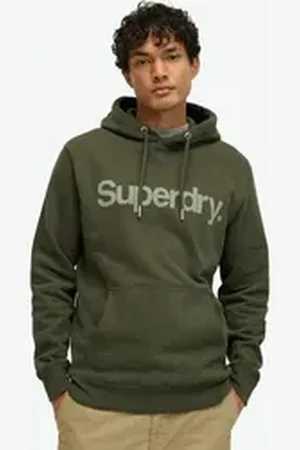 Superdry Kapuzensweatshirt CORE LOGO CITY LOOSE HOOD grün S