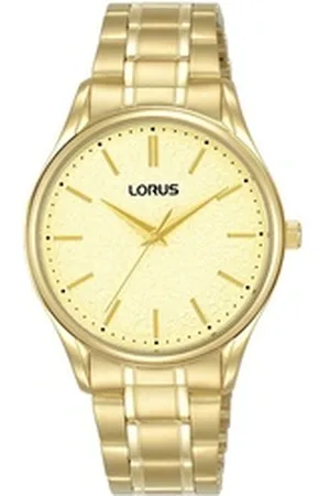 Lorus Quarzuhr RG220WX9, Armbanduhr, Damenuhr, Edelstahlarmband goldfarben