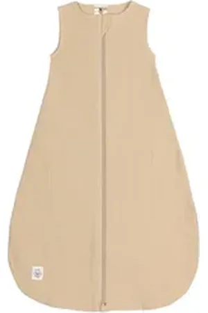 LÄSSIG LÄSSIG Babyschlafsack Sommerschlafsack für Babys und Kleinkinder GOTS, 62-68 cm beige