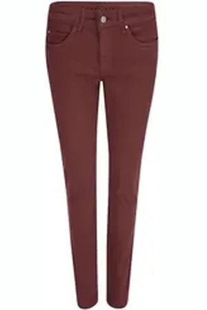 Mac Stretch-Jeans DREAM SKINNY rust red PPT 5402-00-0355 495R rot W44 / L34