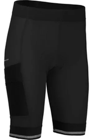 Bergson Fahrradhose SUNDRA COMFORT Bermuda (mit Sitzpolster) Damen Radshorts, bielastisch, tight, Normalgrößen, schwarz schwarz 34