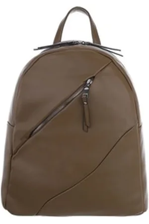 Ital-Design Schultertasche Mittelgroße, Damentasche Freizeittasche braun