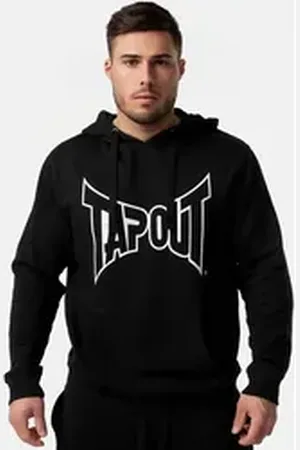 Tapout Kapuzenpullover Lifestyle Basic Hoodie schwarz L