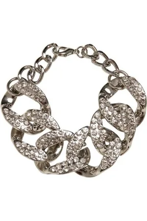 Urban classics Bettelarmband Unisex Statement Bracelet silberfarben S/M