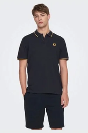 Only & Sons Poloshirt ONSFLETCHER SLIM SS POLO NOOS blau L