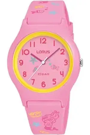 Lorus Quarzuhr Kinder Meeresabenteuer Rosa, (Set) rosa