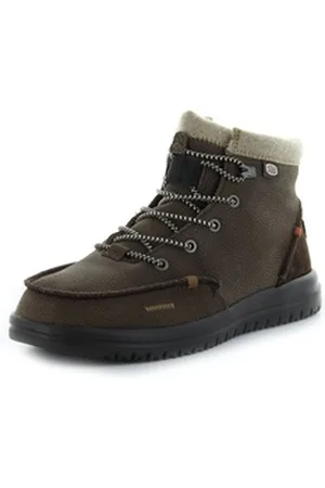 Hey dude Bradley Schnürstiefelette unisex wasserabweisend braun 43 EU