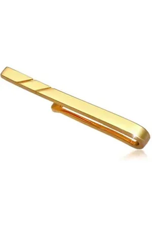 Kuzzoi Krawattennadel Herren Basic Klassisch 925 Silber goldfarben