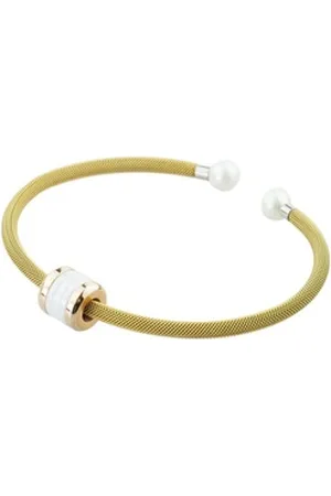 Bering Armreif Set 626-250-60 Arctic Symphony mit Charm goldfarben