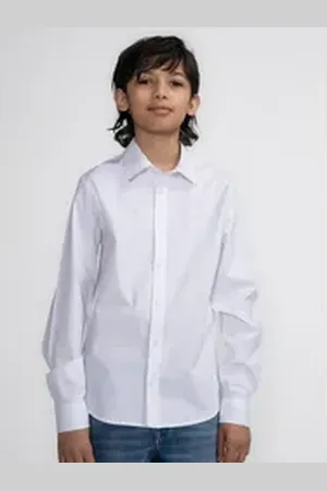 Petrol Industries Langarmshirt mit Manschetten weiß 140