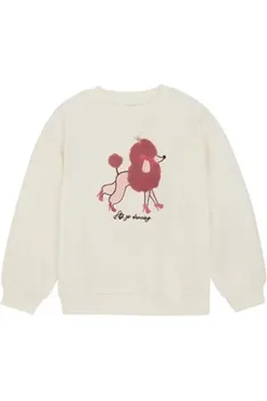 Minymo Rollkragenpullover MISweatshirt LS weicher Pullover weiß 110