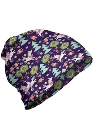 Abakuhaus Beanie Wandern im Freien Kindergarten Childish Woods Einhorn Fun bunt