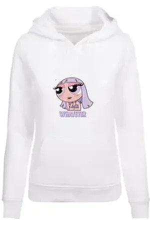 miss tee Mister Tee Ladies Kapuzenpullover Forever Whatever Hoody weiß M
