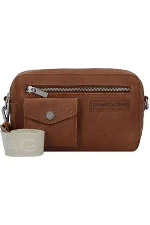 Cowboysbag Umhängetasche Franklin, Leder braun