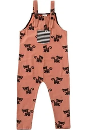 TURTLEDOVE Latzhose Latzhose Leopard (1-tlg) rosa 122/128 (7-8 Jahre)