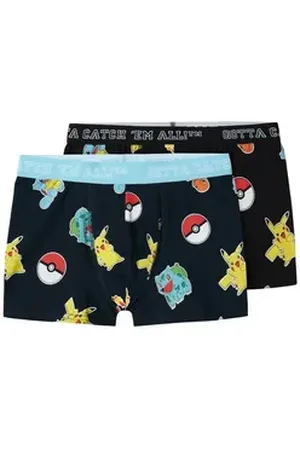 NAME IT Slip (2-St) NKMASGAR POKEMON 2P BOXER SKY blau 146/152