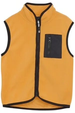 Color Kids Fleeceweste COFleece Waistcoat Kids Fleece-Weste orange 176