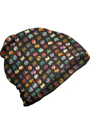 Abakuhaus Beanie Wandern im Freien Mode Retro Frauen-Schuhe und Taschen bunt|grau