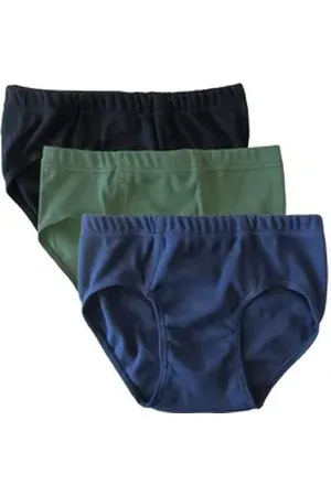 Hermko Slip 2850 3er Pack Jungen Slip aus Bio-Baumwolle Kinder Unterhose Sportslip schwarz 92
