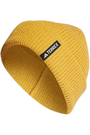 adidas Performance Beanie Terrex MTI Beanie HZ0082 Eine ultrabequeme Mütze für Workouts an kalten Wintertagen gelb