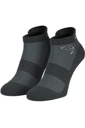Black Snake Sportsocken Komfortable Unisex-Laufsocken mit Polsterung und Kompression – 2er Set (2-Paar) 43/46