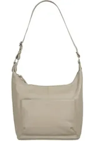 Bruno Banani Shopper, echt Leder beige