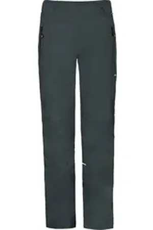 Bergson Regenhose NALLE COMFORT Kinder (Über) Regenhose, elastischer Bund, 12000 mm Wassersäule, Net grau 140